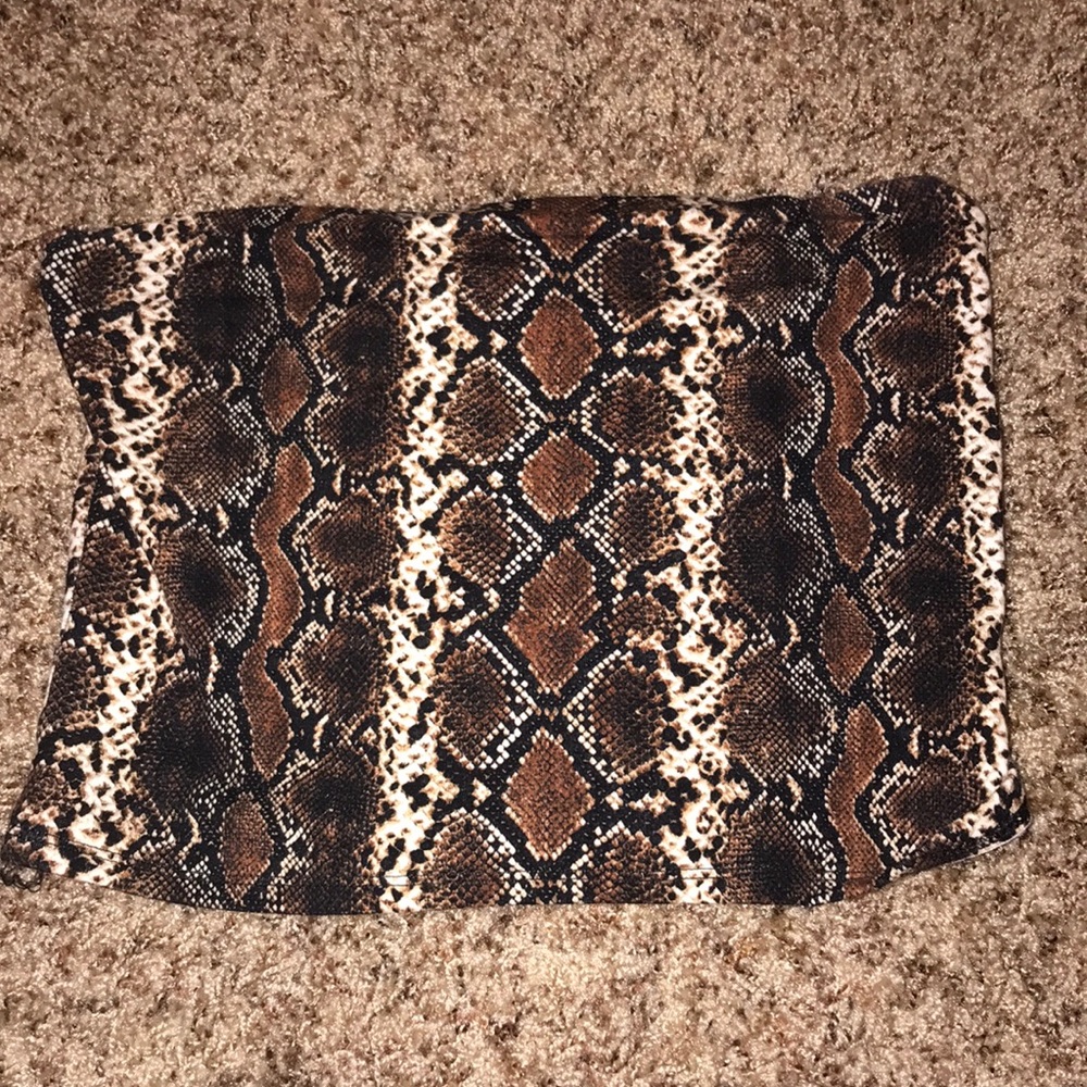 Cheetah crop top